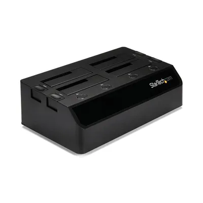 StarTech.com USB 3.0 4-Bay Docking Station für SATA 2,5"/3,5" Festplatten