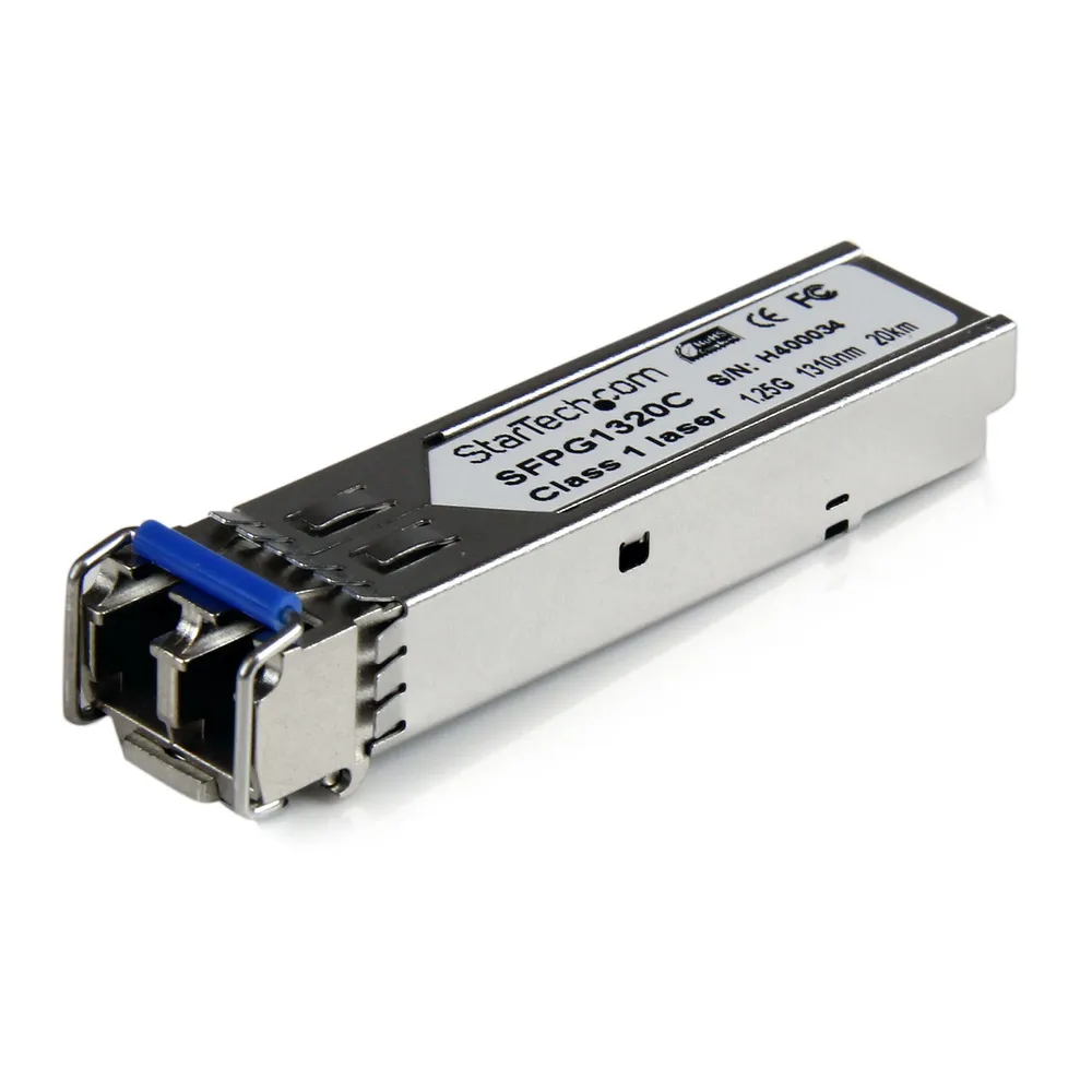 SFP Transceiver StarTech SFPG1320C 1,25Gbps 20km LC 1310nm monomodaler Gigabit SFP Transceiver StarTech SFPG1320C 1,25Gbps 20km LC 1310nm monomodaler