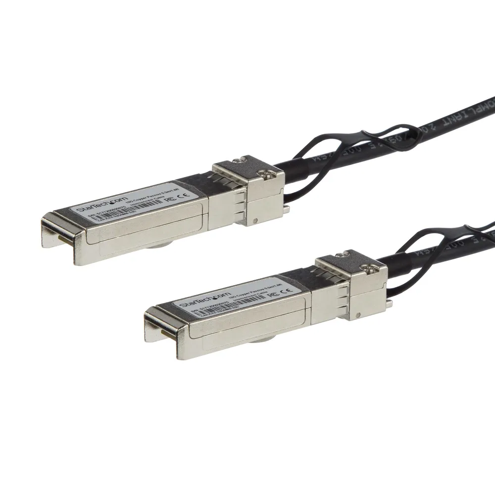 Kabel SFP+ StarTech 0,5 m Twinax Direct Attach 10 Gbps DAC Passiv Kompatibel Cisco