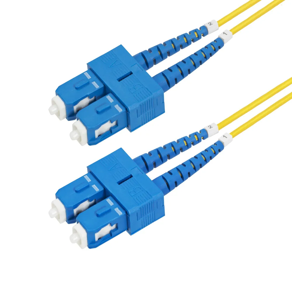 Doppelter Glasfaserkabel SC an SC OS2 Singlemode StarTech.com 1 m