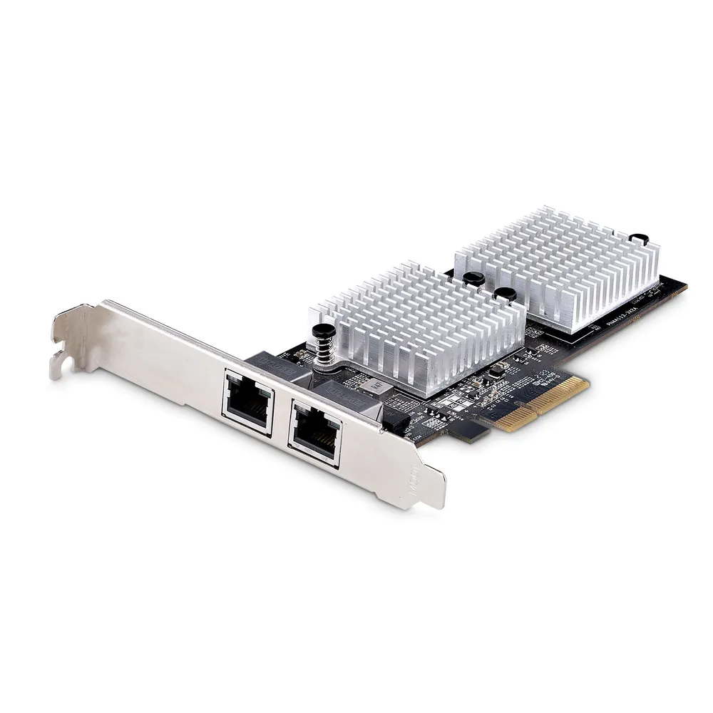 Tarjeta de Red Startech PCIe 3.0 x4 10GbE RJ45 Dual Ports Jumbo Frames