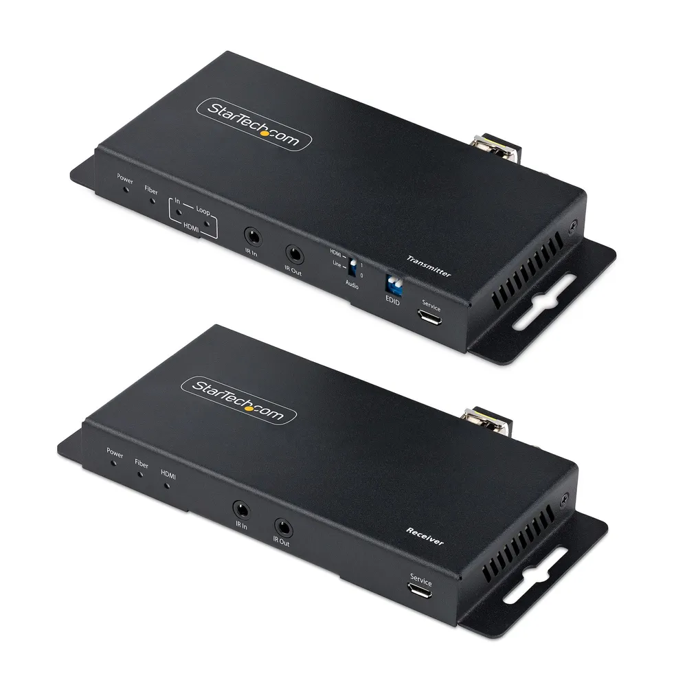 HDMI Extender 4K 60Hz 7.1-Kanal Audio Monomode Multimode Glasfaser LC HDMI Extender