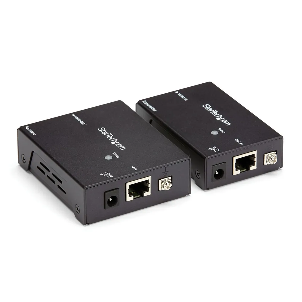 StarTech.com ST121HDBTE Audio-/Video-Leistungsverstärker AV-Sender & -Empfänger Schwarz