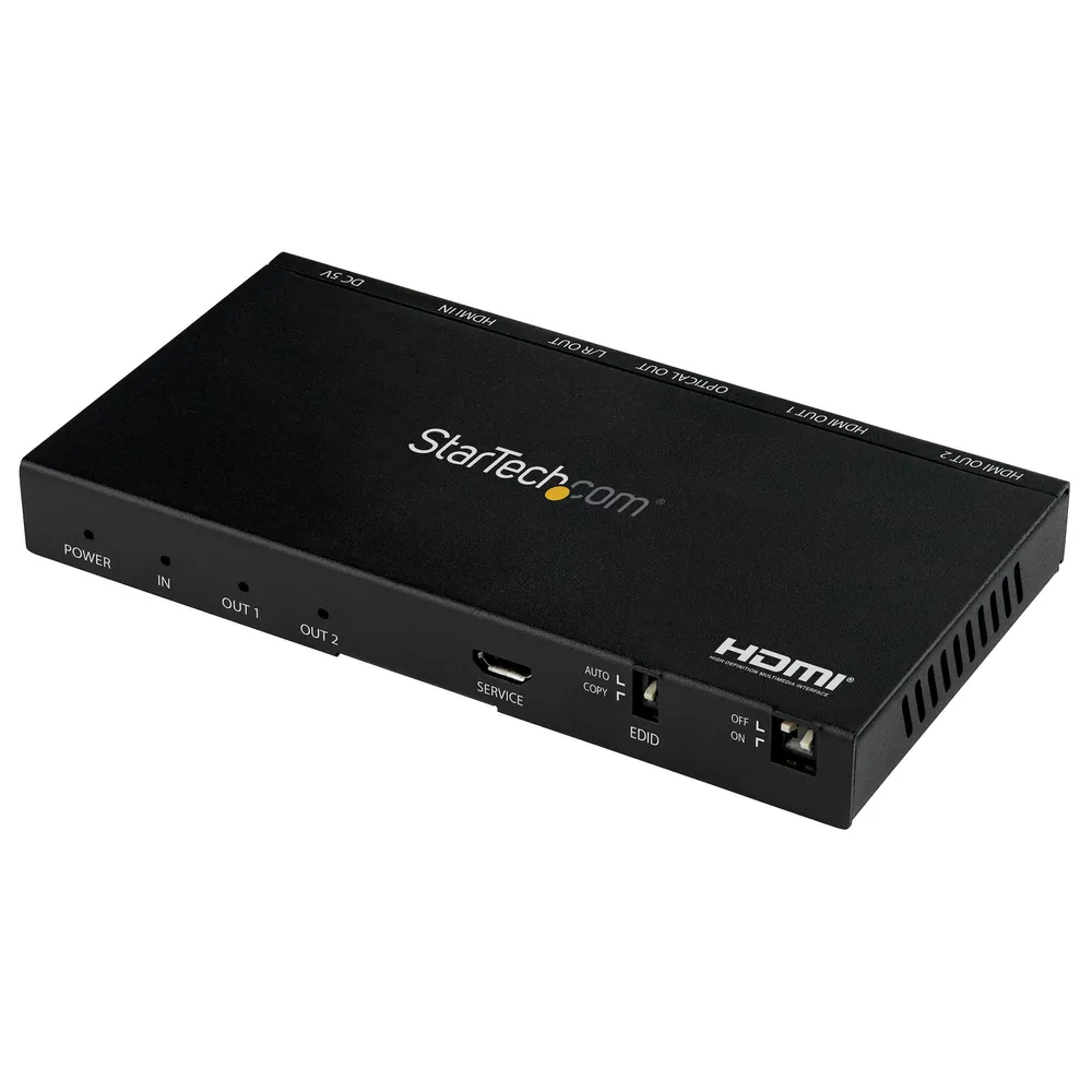 HDMI Splitter 2 Port HDMI 2.0b 4K60Hz HDCP 2.2 EDID 7.1 Surround Sound HDMI Splitter 2 Port HDMI 2.0b 4K60Hz HDCP 2.2 EDID 7.1 Surround Sound