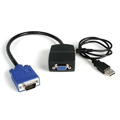 VGA-Video-Splitter StarTech.com 2 Ports Kompakt USB-Betrieben