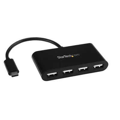 StarTech.com ST4200MINIC Schnittstellen-Hub USB 2.0 Type-C 480 Mbit/s Schwarz