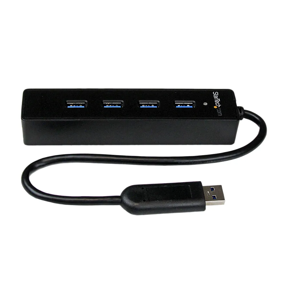 StarTech.com ST4300PBU3 Schnittstellen-Hub USB 3.2 Gen 1 (3.1 Gen 1) Type-A 5000 Mbit/s