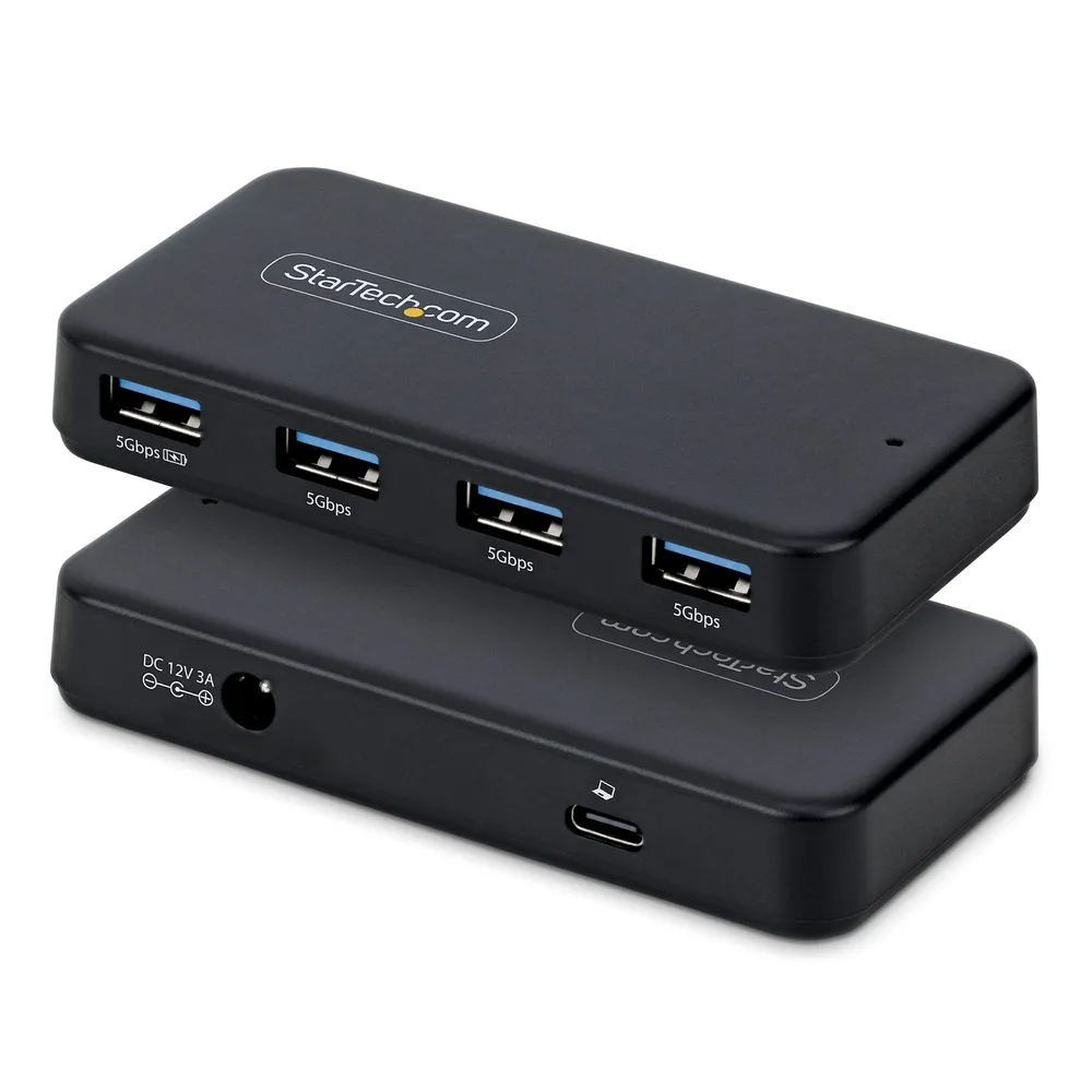 Hub StarTech 4 Ports USB-A 5 Gbps Modell ST4300USB3V2-UE mit BC 1.2 Ladefunktion