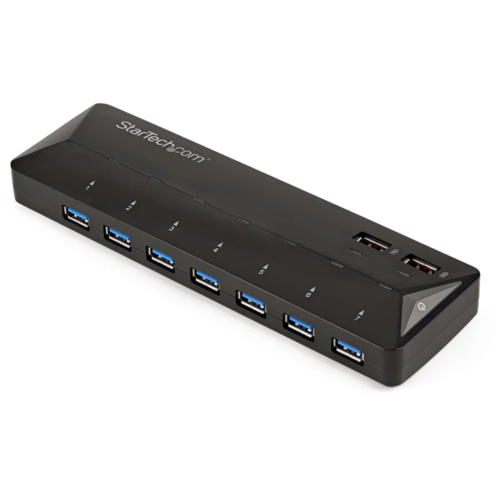 USB-Hub StarTech 7 Ports 3.2 Gen 1 Schnellladefunktion 5Gbps USB-Hub StarTech 7 Ports 3.2 Gen 1 Schnellladefunktion 5Gbps