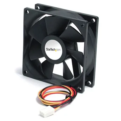 StarTech.com FAN6X25TX3H Computerkühlsystem Computergehäuse Ventilator 6 cm Schwarz 1 Stück(e)