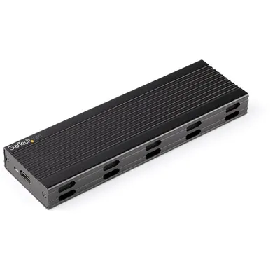 StarTech.com SM2E1BMU31C Speicherlaufwerksgehäuse SSD-Gehäuse Schwarz