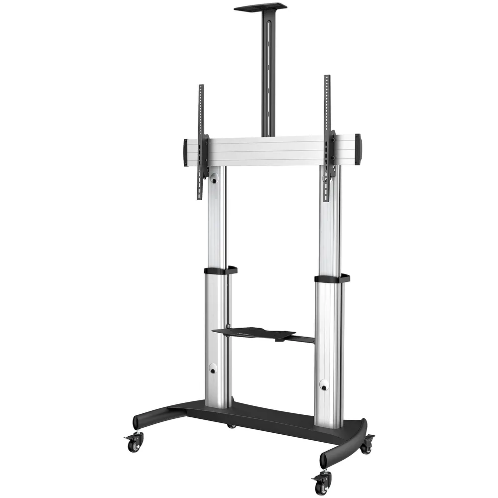 StarTech.com STNDMTV100 TV-Halterung 2,54 m (100") Schwarz, Silber