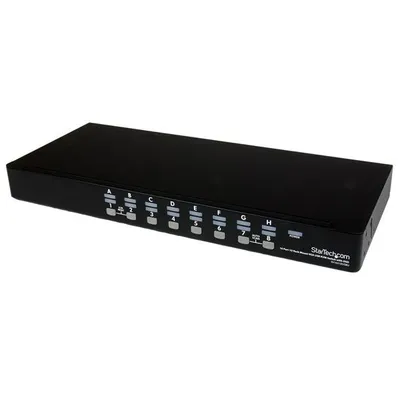 KVM USB Switch StarTech 16 Ports Rack-Montage 1U OSD VGA