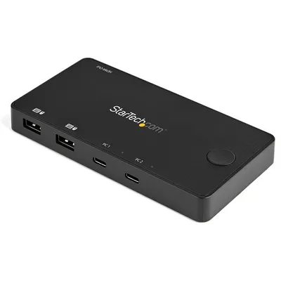 StarTech.com SV211HDUC Tastatur/Video/Maus (KVM)-Switch Schwarz