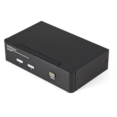StarTech.com SV231HDMIUA Tastatur/Video/Maus (KVM)-Switch Schwarz