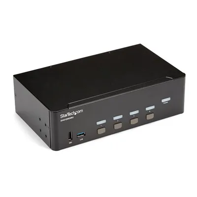 StarTech.com SV431DHD4KU Tastatur/Video/Maus (KVM)-Switch Rack-Einbau Schwarz