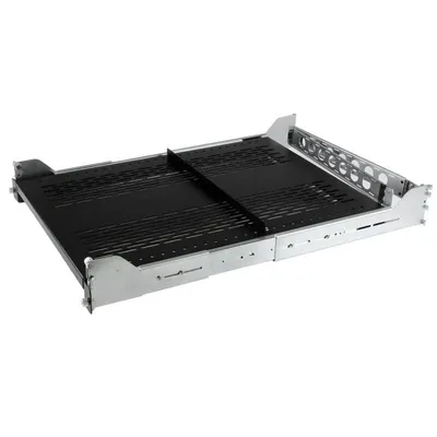 Ausziehbares Belüftetes Rack-Regal 2U von StarTech.com 19" mit Kabelmanagement