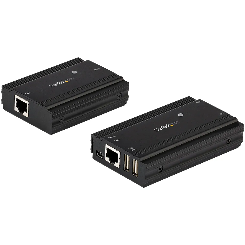 StarTech Extender USB 2.0 4-Port RJ45 CAT5e CAT6 100m Aluminium Gehäuse