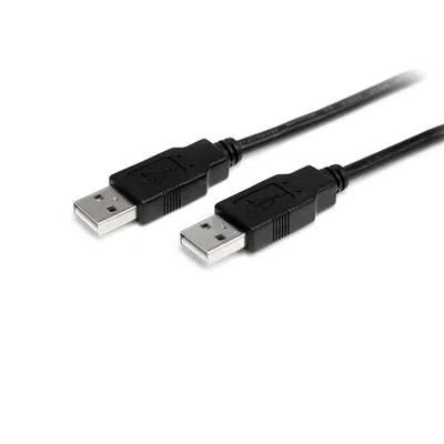 USB-Kabel StarTech USB2AA1M 2.0 Typ A zu Typ A 2 m Schwarz