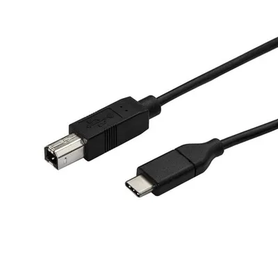 StarTech.com USB2CB50CM USB Kabel 0,5 m USB C USB B Schwarz