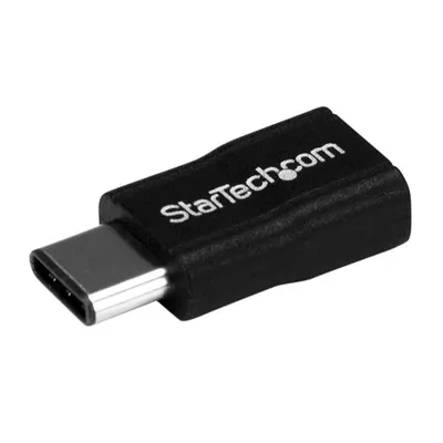 USB-C auf Micro USB Adapter Startech USB2CUBADP Männlich Weiblich Schwarz