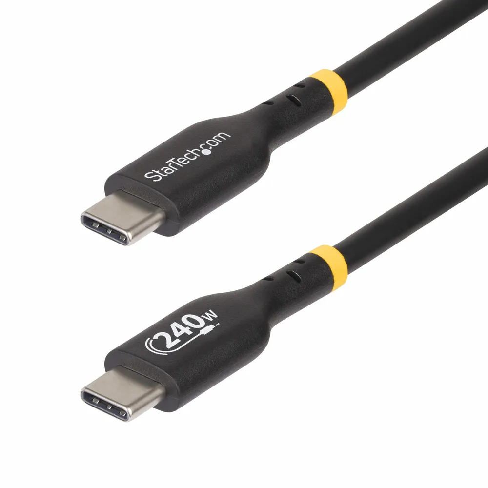 USB-C Kabel StarTech.com USB2EPR2M 2 m 240W PD EPR TPE-Schwarz