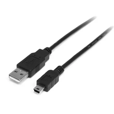 USB 2.0 Kabel StarTech 1m A an Mini B Schwarz