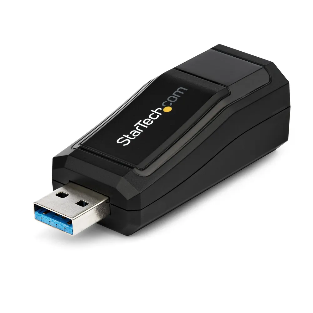 StarTech.com USB 3.0 zu Gigabit Ethernet Adapter USB31000NDS Netzwerkadapter USB 1-Port RJ45 Schwarz