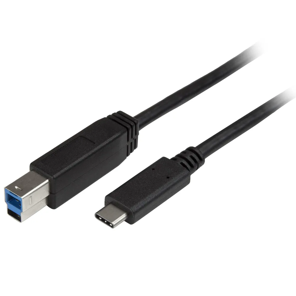 StarTech.com USB315CB2M USB Kabel USB 3.2 Gen 1 (3.1 Gen 1) USB C USB B Schwarz