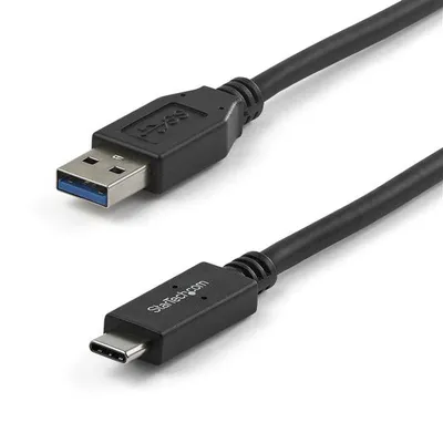 StarTech.com USB31AC1M USB Kabel USB 3.2 Gen 2 (3.1 Gen 2) USB A USB C Schwarz