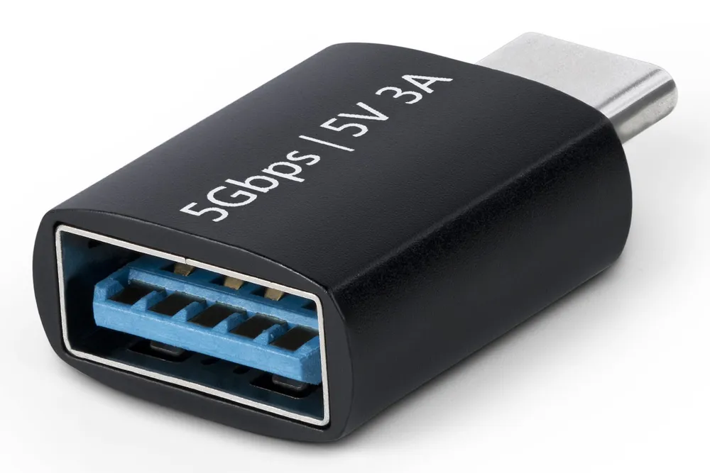 Adapter USB-C Startech USB31CAADGCP Männlich zu Weiblich USB-A 5Gbps Metallgehäuse