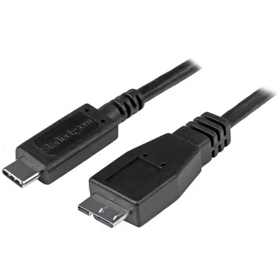 StarTech.com USB31CUB50CM USB Kabel USB 3.2 Gen 2 (3.1 Gen 2) USB C Micro-USB B Schwarz