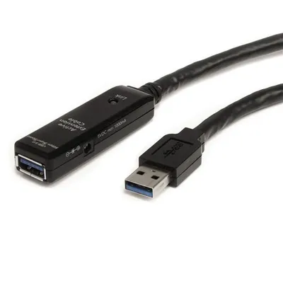 StarTech.com USB3AAEXT10M USB Kabel USB 3.2 Gen 1 (3.1 Gen 1) USB A Schwarz