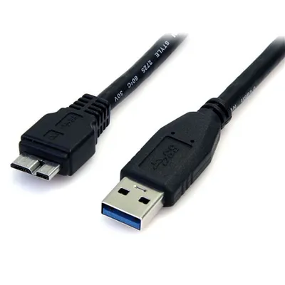 USB-Kabel StarTech USB3AUB50CMB 0,5m USB A auf Micro USB B Schwarz