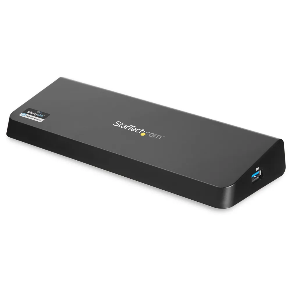 StarTech.com USB3DOCKHDPC laptop-dockingstation & portreplikator Kabelgebunden USB 3.2 Gen 1 (3.1 Gen 1) Type-B Schwarz