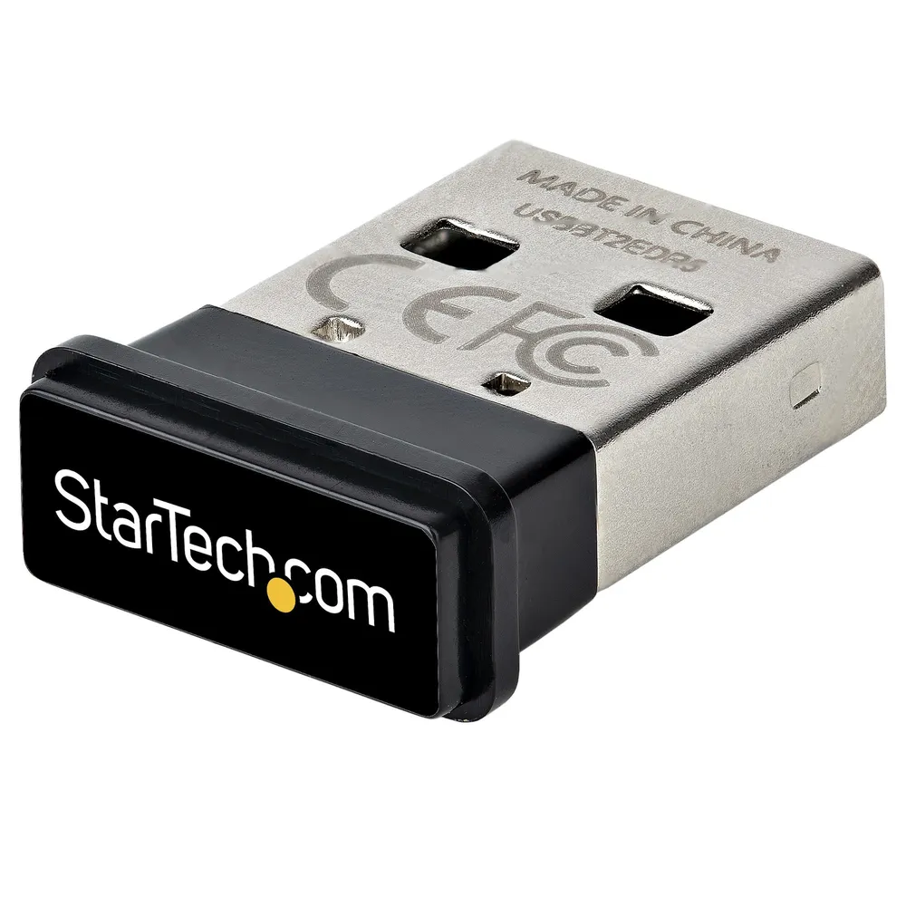 Bluetooth Adapter StarTech USB-BLUETOOTH-V5-C2 5.0 EDR BLE 10 m Schwarz Silber