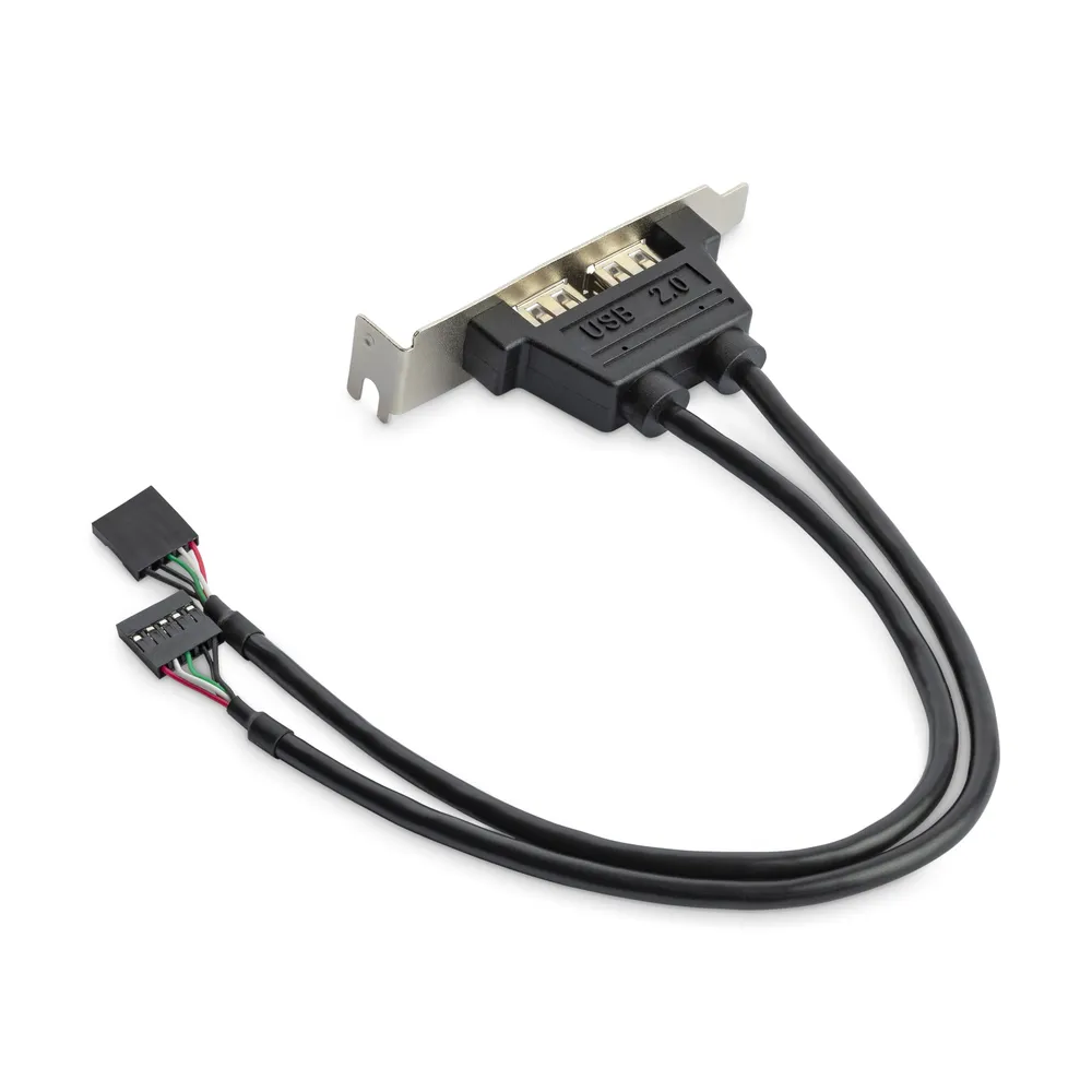 USB 2.0 Adapterkarte StarTech.com Low Profile 2 Ports IDC