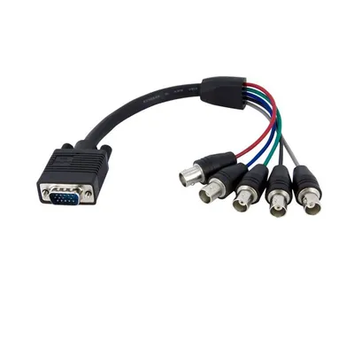 VGA HD15 zu 5 BNC RGBHV Adapterkabel StarTech.com 30 cm Männlich zu Weiblich