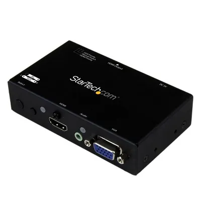 StarTech VS221VGA2HD 2x1 VGA und HDMI zu HDMI Switch mit automatischer Konvertierung