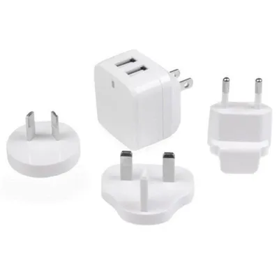 Wandladegerät USB StarTech.com USB2PACWH 2 Ports 17W weiß