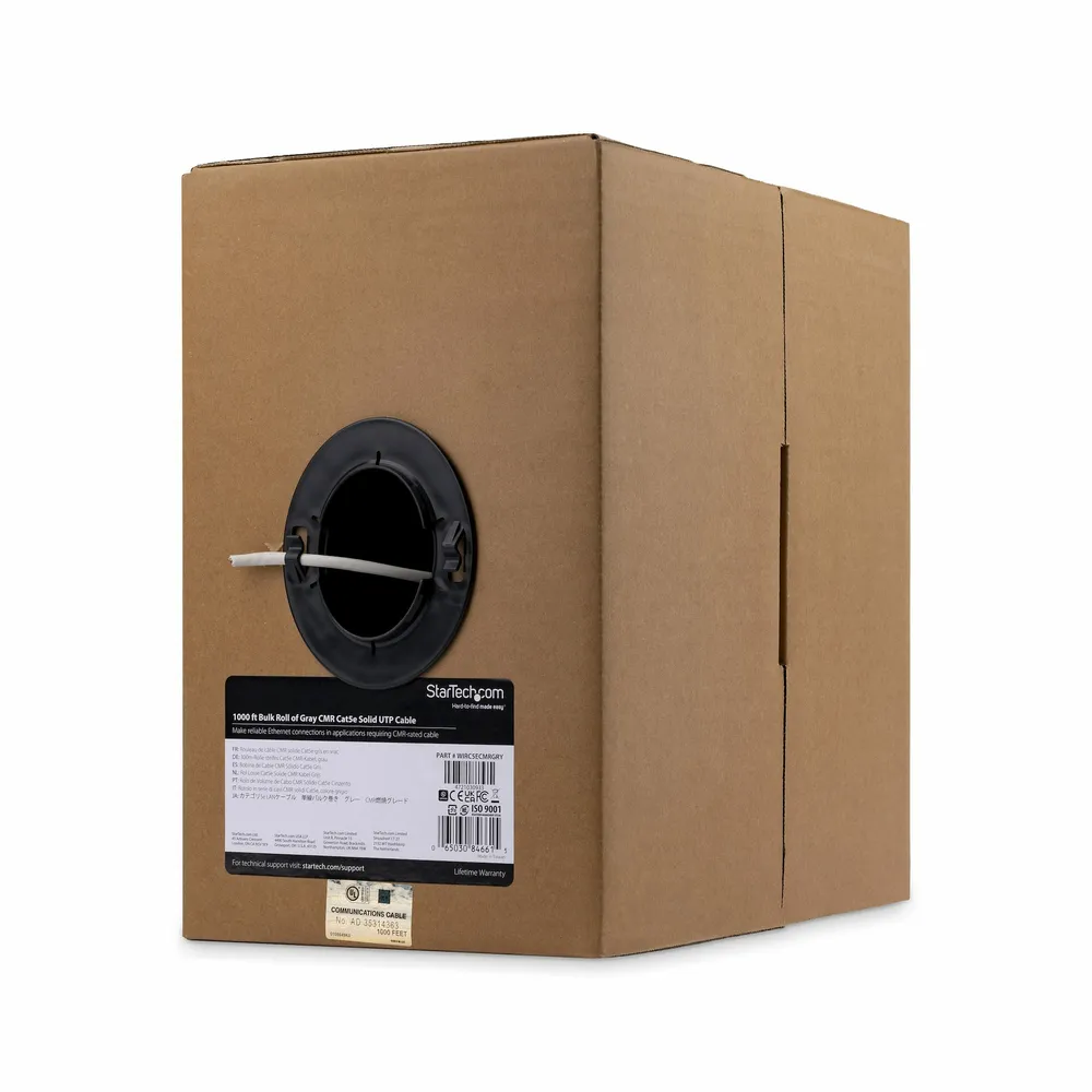 StarTech.com WIRC5ECMRGRY Netzwerkkabel 304,9 m Cat5e U/UTP (UTP)