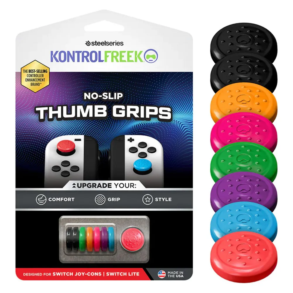 SteelSeries No-Slip Thumbgrip 8-pack - JOY
