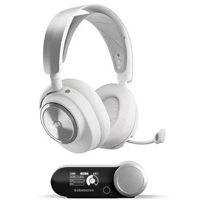 STEELSERIES KOPFHÖRER – ARCTIS NOVA PRO WIRELESS WEISS (61524)