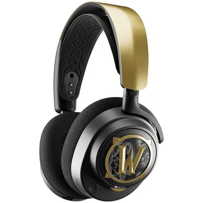 Kopfhörer SteelSeries Arctis Nova 7 World of Warcraft Edition Wireless USB Gaming Bluetooth mit Geräuschunterdrückung Schwarz