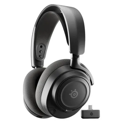 Auriculares SteelSeries Arctis Nova 7 Gen 2 inalámbricos Bluetooth 2.4 GHz Gaming con Cancelación de Ruido negros