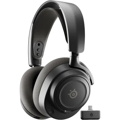 Auriculares SteelSeries Arctis Nova 7 Gen 2 inalámbricos Bluetooth 2.4 GHz Gaming con Cancelación de Ruido negros