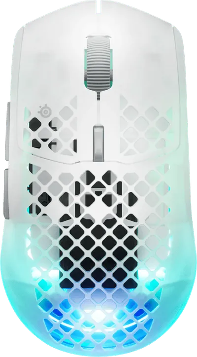 SteelSeries Aerox 3 Gen 2 Kabellose Gaming-Maus Ghost
