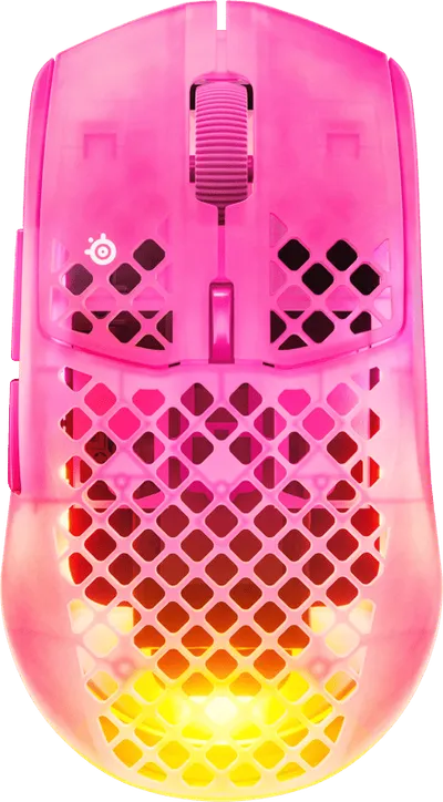 SteelSeries Aerox 3 Gen 2 Kabellose Gaming-Maus Magenta