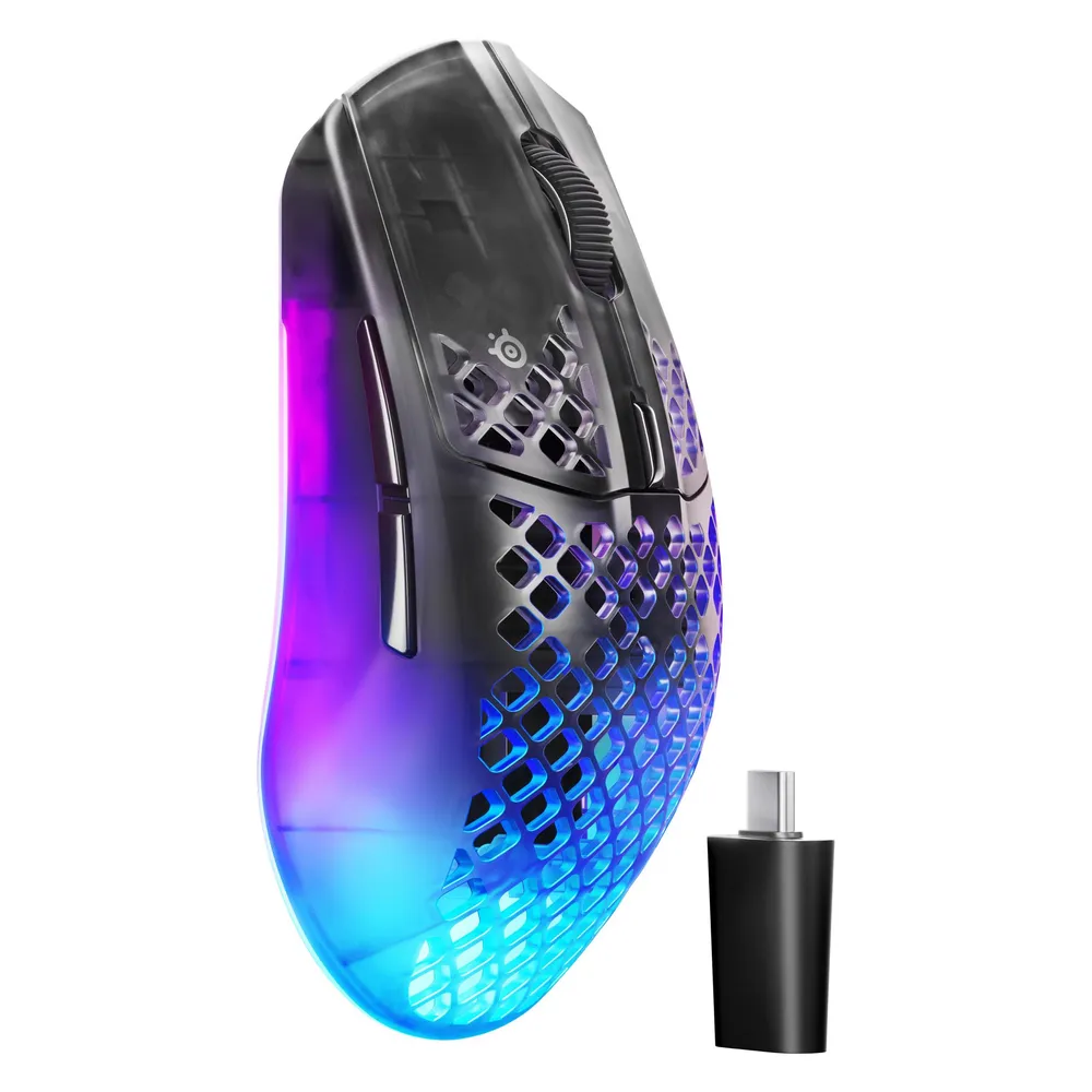SteelSeries Aerox 3 Gen 2 Kabellose Gaming-Maus Shadow