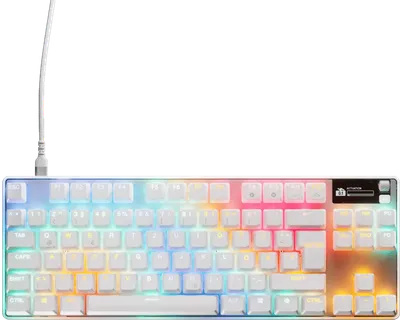 SteelSeries Apex Pro TKL Gen 3 Gaming-Tastatur QWERTZ Weiß